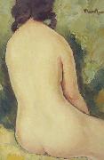 Nicolae Tonitza Nud, semnat dreapta sus cu negru, ulei pe carton. Spain oil painting artist